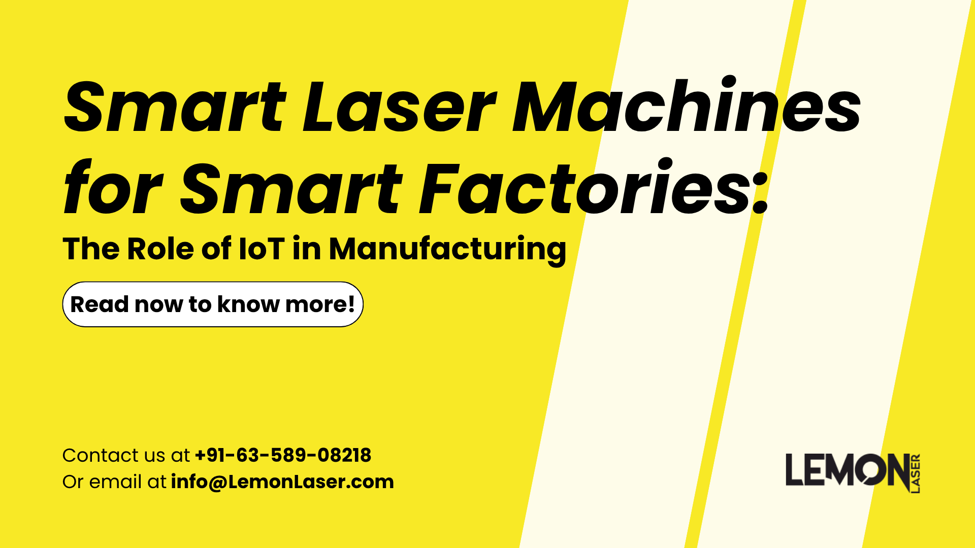 Smart laser machines for smart factories by Lemon Laser
